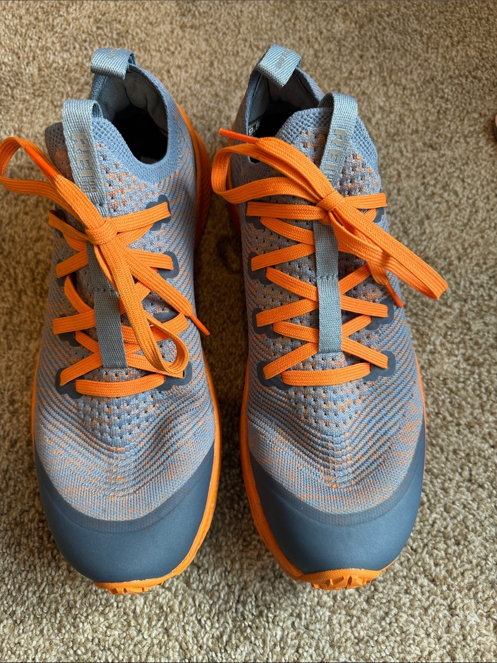 REI coop Swiftland Trail Run Shoes in Blue and Orange size 9.5 men